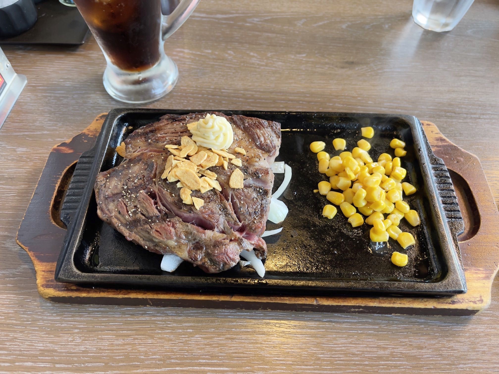 夏はステーキだ