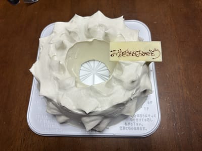 誕生日ケーキ