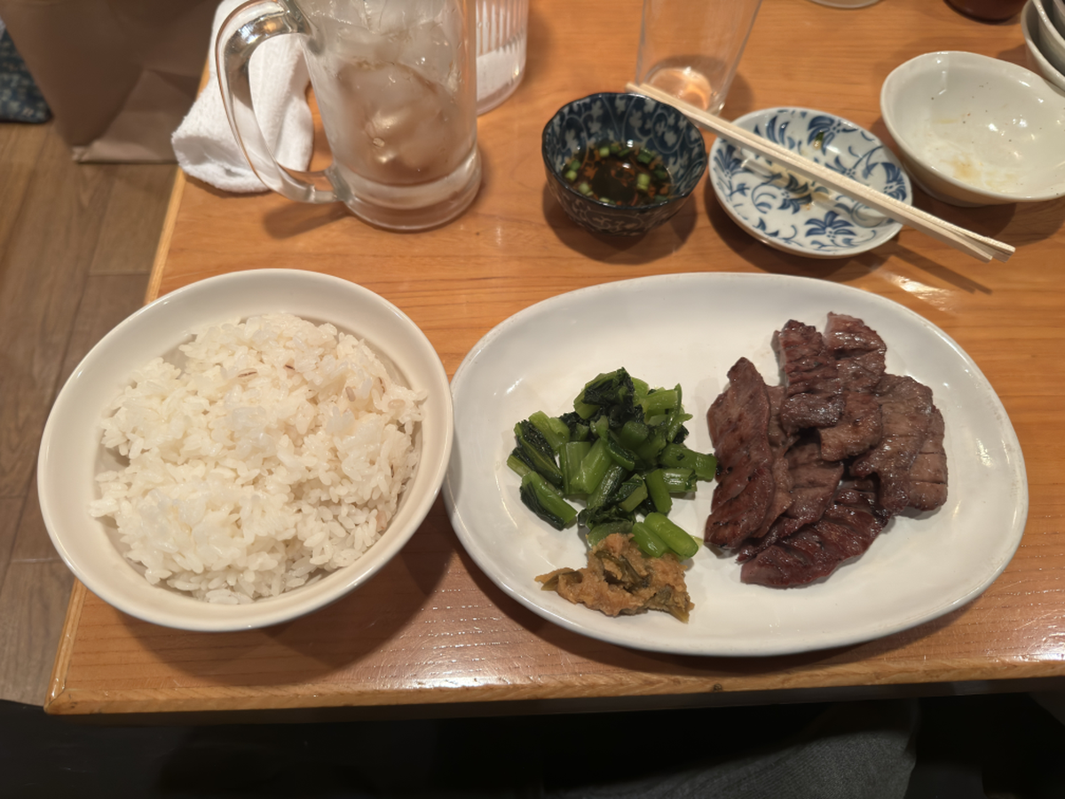 北福仁さんの牛タン定食