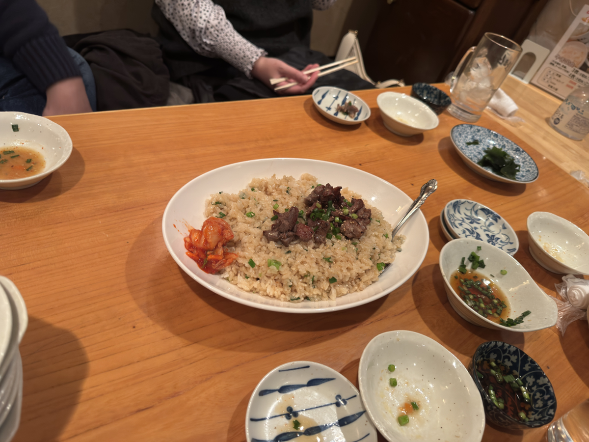 北福仁さんの牛タン炒飯